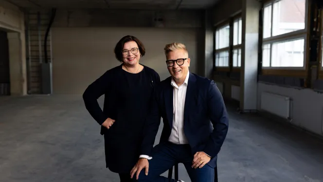 Liisa-Maija Sainio ja Jussi Rissanen